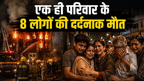 8 people from one family died in malviya nagar hotel fire accident