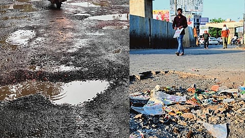 Nagpur's roads turn hazardous ahead of monsoon, raising accident risks; questions raised over incomplete repairs.