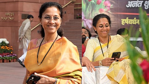 Supriya Sule puts an end to speculation about NCP merging with Congress; says Sharad Pawar made no such proposal.
