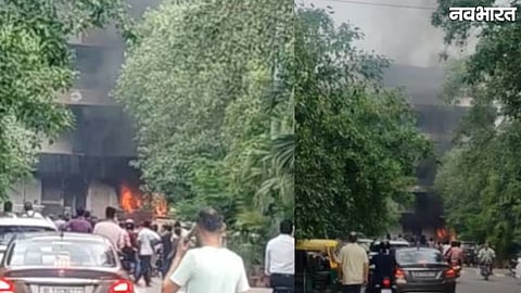 Noida PG Fire: Massive Fire Breaks Out In Sector 52 Shatabdi Vihar PG Building Today