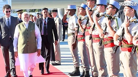 G7 Summit: PM Modi Arrives in France for G7 Summit and Talks With Macron
