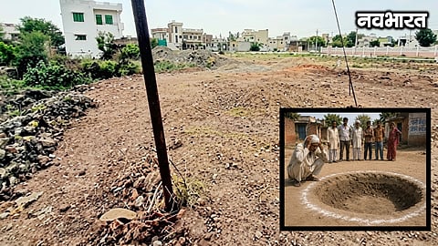 Sindi Meghe in Wardha is unbelievable! Thieves took cunning to new extremes—stealing an entire well overnight.