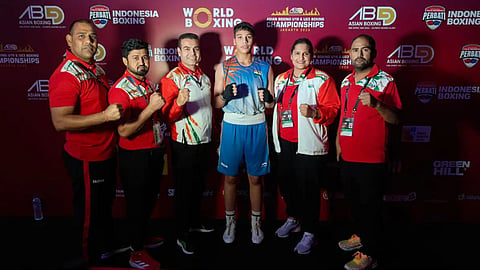 Asian Boxing Championships: India put on a strong performance, with nine boxers in the finals, and six winning bronze medals in the under-19 category.