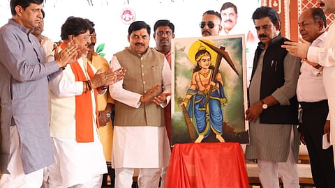 Madhya Pradesh Chief Minister Dr. Mohan Yadav inaugurates Balram Krishi Mahotsav 2026 at Laxmibai Grain Market in Indore, addressing farmers and launching welfare initiatives.