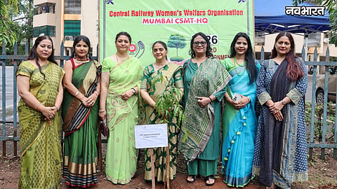 crwwo tree plantation drive at nirmal park byculla mumbai