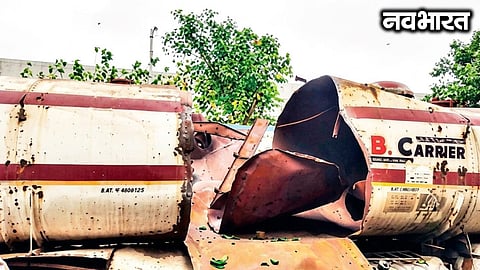 A tanker driver was killed and two injured in a gas tanker explosion at a Chembur garage. Separately, a 19-year-old youth drowned in Kurla's Sheetal Talav.