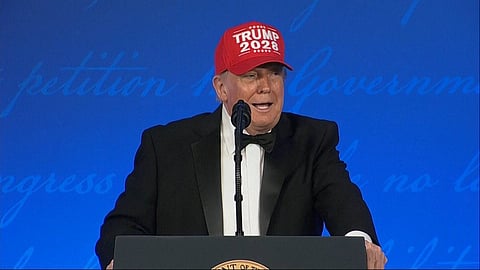 Trump's scathing dig at the White House dinner; makes a major statement regarding a fourth term