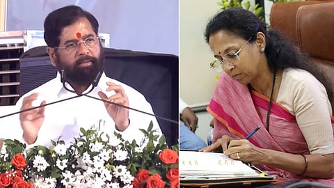 Eknath Shinde Supriya Sule