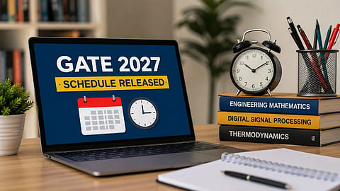 Opportunity for Director-level roles in PSUs... GATE 2027 schedule released, applications begin on August 4; check the full plan.