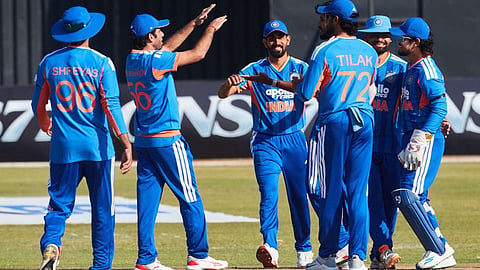 ZIM vs IND T20: Ishan and Tilak's bats roared, Abhishek's bowling wreaked havoc; India won by 90 runs to clinch the series.