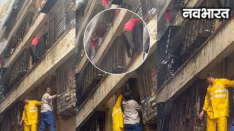 A massive fire broke out in an electric meter cabin at a chawl in Jogeshwari, Mumbai, injuring 11 people. Residents jumped from the 4th floor to save their lives.