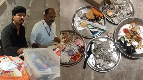 Lokayukta Police officials conduct raids at multiple properties linked to MP West Zone Electricity Distribution Company Superintending Engineer Shivram Semil in an alleged disproportionate assets case in Indore.