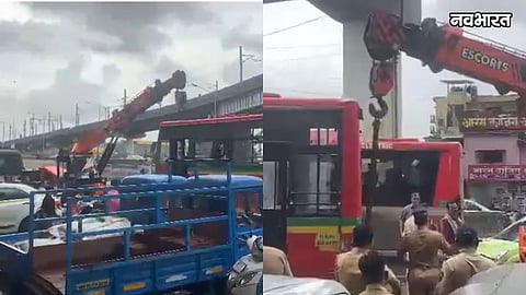 mumbai mankhurd uncontrolled best bus accident one dead two injured