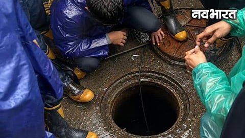 Sakinaka manhole tragedy probe report submitted to BMC Chief Ashwini Bhide. Official contradictions and an absconding contractor delay the final action.