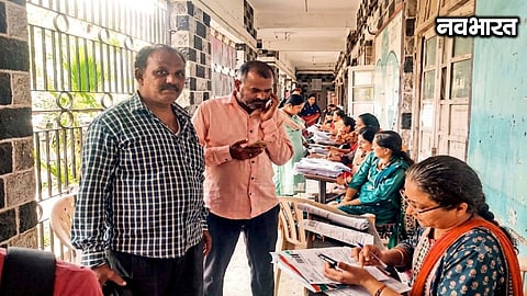 Server issues plague Nashik district administration's drive; names vanish even after entering EPIC numbers, causing an uproar at centers.
