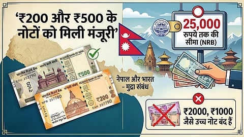 nepal allows 200 500 indian rupee notes 25000 inr limit nrb rules