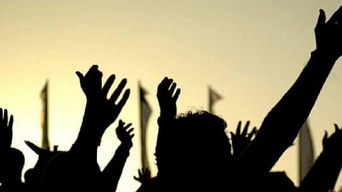 maregaon jalka pmshri school teacher shortage protest