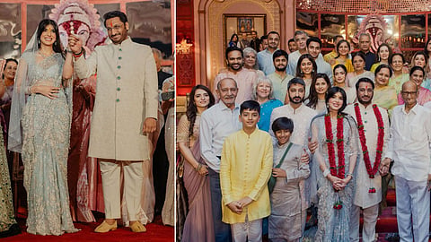 Parth Pawar Kaiynaat Dara Engagement