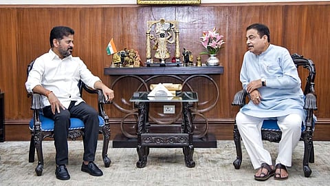 Revanth Reddy met with Nitin Gadkari, demanding early approval of regional ring road and highway projects.