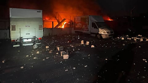 Kyiv rocked by massive Russian missile attack; Zelenskyy's warning comes true; widespread devastation across several cities.