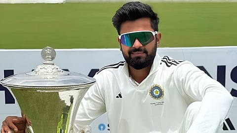 Who is Saransh Jain? Earned his maiden call-up to Team India directly from domestic cricket after a 12-year struggle.