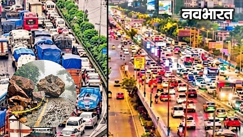 Heavy rains trigger severe traffic jams on Thane's Ghodbunder Road. Landslides reported at Malshej and Kasara Ghats, disrupting Mumbai-Nashik highway traffic