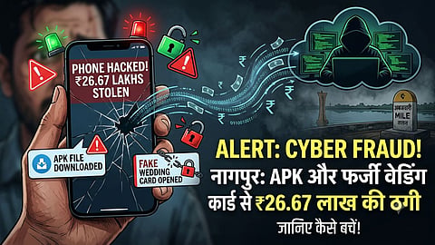 APK File Malware Scam Cyber Fraud Nagpur
