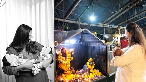 Divyanka Tripathi Temple Visit