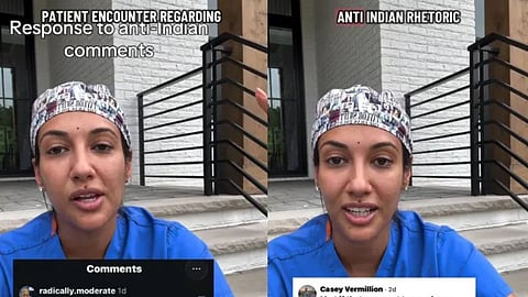 After facing racist trolling over wearing a bindi, Indian-origin doctor Karishma Reddy responded with a viral video explaining Hindu culture and urging kindness.