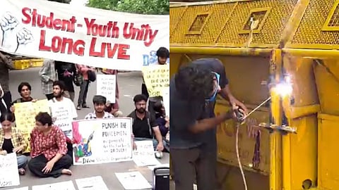 jantar mantar protest news
