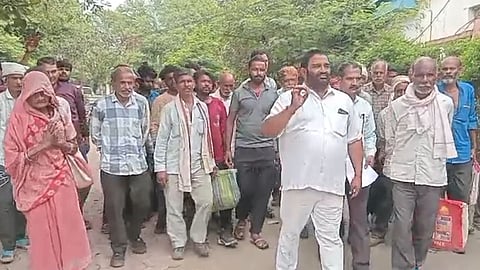 Sagar Tribal Protest