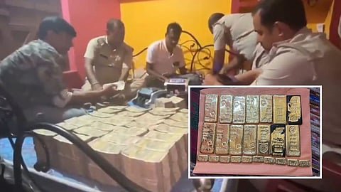 west bengal police raid gold bar