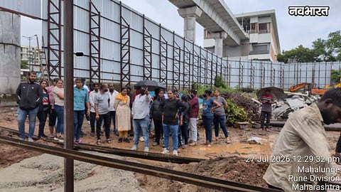mahalunge plot dispute court orders status quo builders file cross complaints