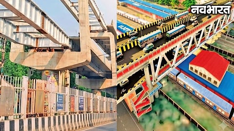 Construction of the Prabhadevi cable-stayed double-decker ROB reaches 70% completion. MRIDC targets November 30, 2026, for finishing railway section work.
