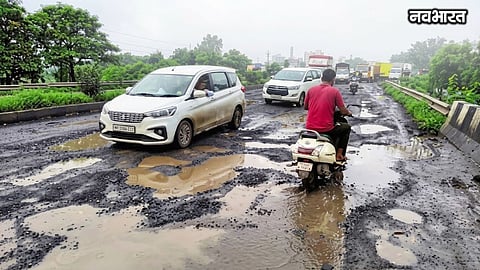Major action by the Municipal Corporation against potholes; officials personally take to the field; work accelerated across all six zones.