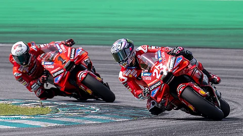 Ducati's Bastianini sets unofficial MotoGP Sepang lap record on day two of pre-season test