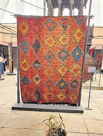 At the exhibition