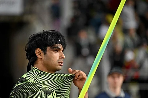 India's two-time Olympic medal-winning javelin throw star, Neeraj Chopra