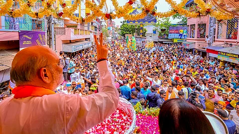 Afraid of offending vote banks, Congress and TMC silent when terror struck during UPA rule: Amit Shah