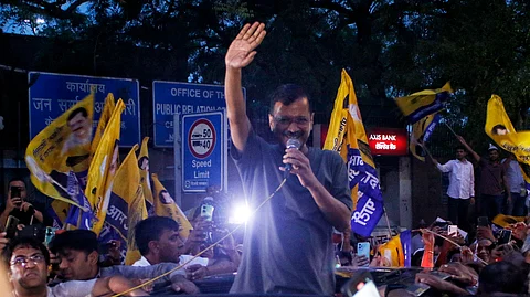 Delhi Chief Minister Arvind Kejriwal.