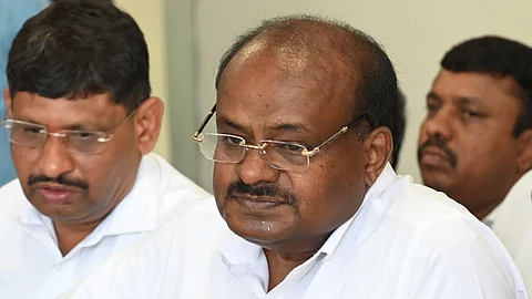Union Minister for Heavy Industries and Steel HD Kumaraswamy