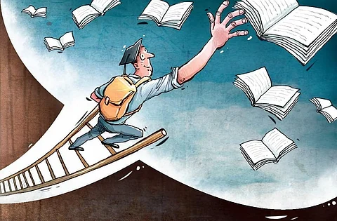 Around 122 students who were given awareness, applied for higher education.