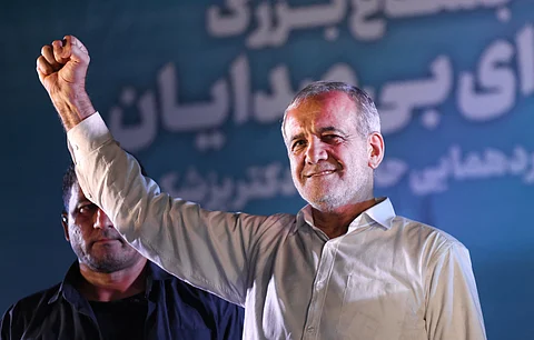 Iran's President Masoud Pezeshkian.