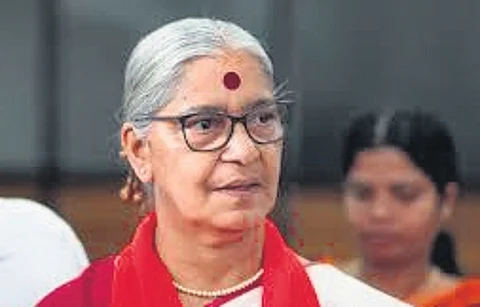 CPI leader and national general secretary of the National Federation of Indian Women Annie Raja