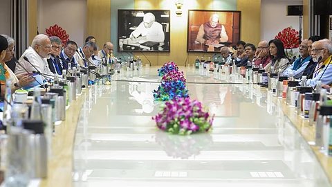 Discussions were also held on the Viksit Bharat @2047 document being prepared by the NITI Aayog.