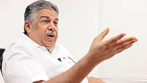 Kerala state Cultural Affairs Minister Saji Cherian