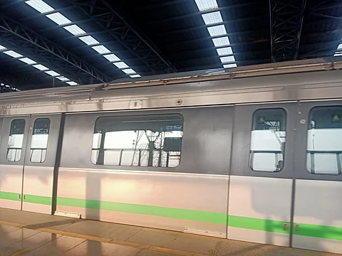 A cable which supplied power supply to run trains suffered a fault bringing operations to a halt (Photo | Special arrangement)