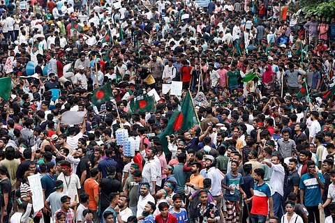 Bangladesh has been witnessing rapid political developments in the last few days.