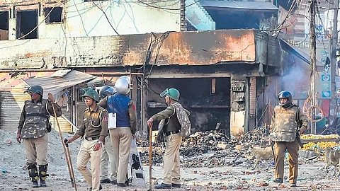 Delhi riots.