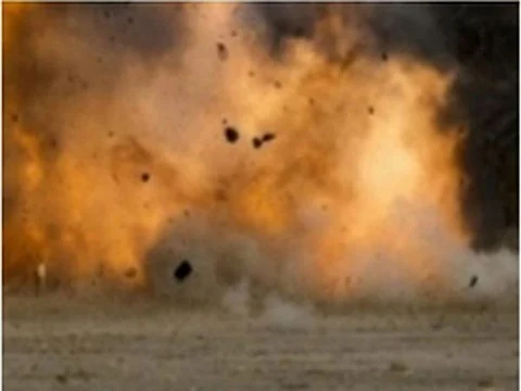 Eyewitnesses said the blast occurred around 10 am.